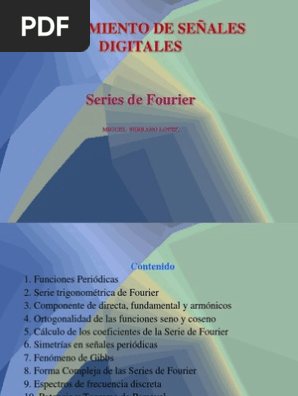 Series De Fourier Densidad Espectral Series De Fourier