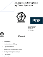 A Systematic Approach For Optimal Cooling Tower Operation