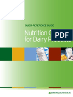Nutritional Claims Guidelines For Dairy