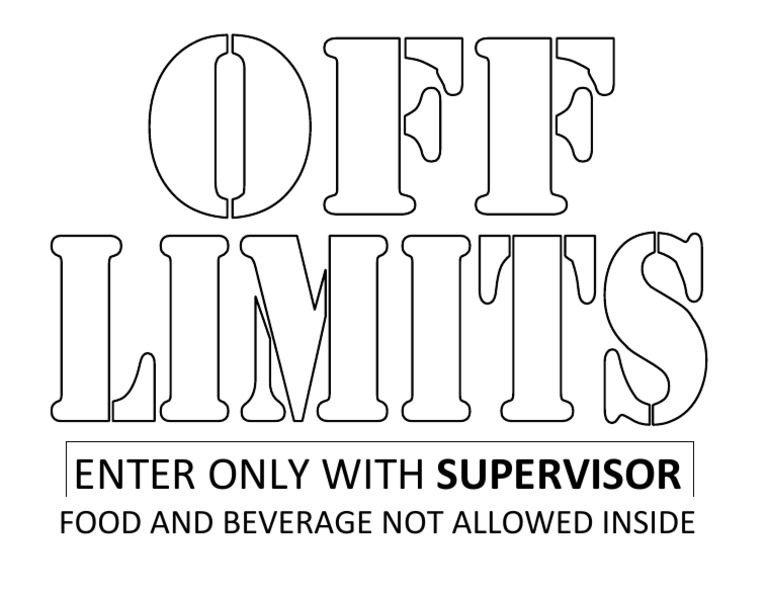 Supervisor-Only Entry Policy | PDF