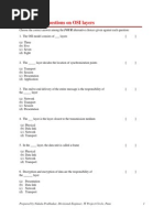 OSI Layers Self Testing Questions