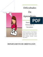 Dificultades de Aprendizaje PDF