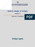 Seismic Design of Bridges Lecture