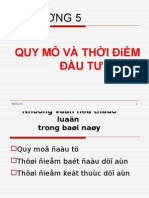 Chương 5 - Quy Mo Va Thoi Diem Dau Tu