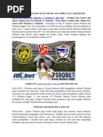 Download Bursa Pur Puran Bola Malaysia vs Thailand 4 Juni 2015 by AsiaBetKing SN267263944 doc pdf