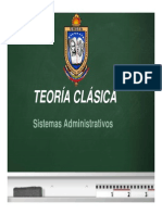 Teoria Clasica de La Administracion