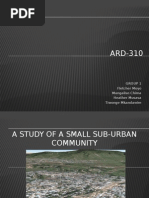 A Study of a Small Suburban Community