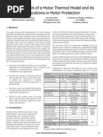 Motor Thermal Model Hot Cold Motor Curves