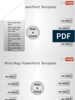 4006 Mind Map Powerpoint Template Toolkit
