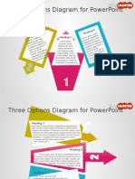 4003 Three Options Diagram For Powerpoint