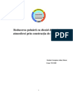 Reducerea Poluarii Cu Dioxid de Carbon A Atmosferei Prin Constructia de Case Pasive