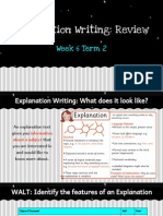 2015 Term 2 Week 6 Writing - Explanation Writing Why Does The Moon Look Different Every Night