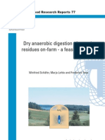 Anaerobic Digestion Mass Ballance