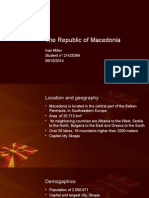 The Republic of Macedonia