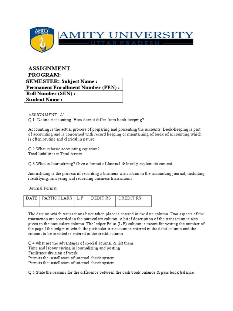 Financial accounting assignment sample utar picture