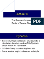 Lecture 10 - Case - IPremier