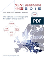Energy Trading Week 17-18 June 2015 Budapest