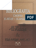 Bibliografija Casopisa El-Hidaje I Islamska Misao