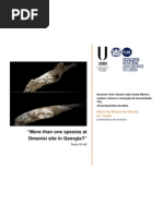 “More than one species at Dmanisi site in Georgia?”