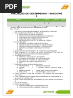 Avaliação de Desempenho - 01-Windows 8