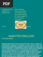 Nanotechnology Powerpoint