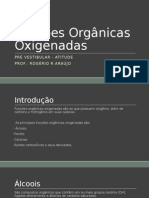 Funções Orgânicas Oxigenadas