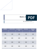 Math Jeopardy