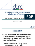 Travel Retail - Particularities and Challenges of The Sector