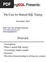 Dan Tow Manual SQL Tuning