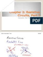 Chapter 2: Resistive Circuits, Part I: Instructor: Prof. Thomas Robertazzi