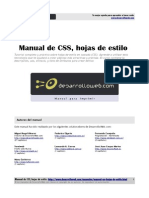 Manual Css Hojas Estilo