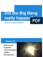 big bang presentation - google slides