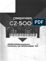 Casio CZ-5000 Owners Manual