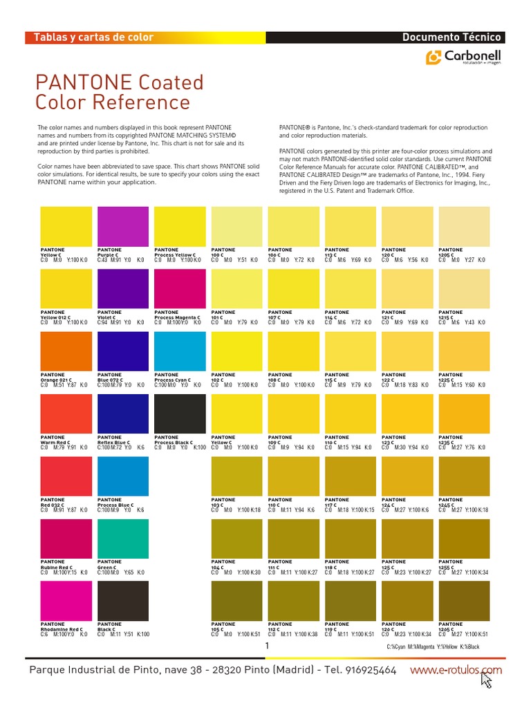 PANTONE Coated Color Reference INSEO | Trademark | Graphic Design