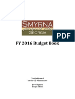 FY2016 Budget Book