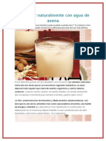 Agua de Avena