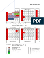 Kalender Pendidikan Tahun Pelajaran 2015-2016