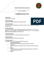 Mass Media Committee Proposal (Communication Plan) - Ascue, Nemo