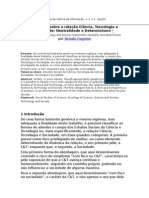 Enfoques Sobre A Relação Ciência, Tecnologia e Sociedade - Entrevista