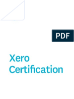 US Xero Certification Attendee Notes