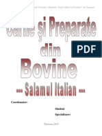 Carne Bovine - Salam Italian