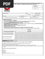 1a - Prova Setembro - 4matutino