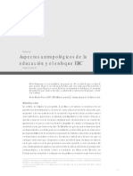 Aspectos Antrologicos de La Educacion