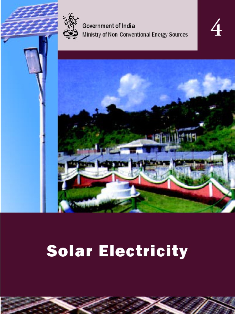 Renewable Energy Development in India | PDF | Solar Power | Solar Cell