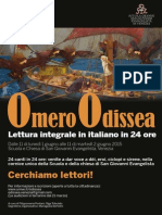 Lettura Odissea Venezia