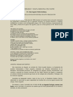 A La Venerable y Grata Memoria Del Padre Dr. César Augusto Dávila Gavilanes