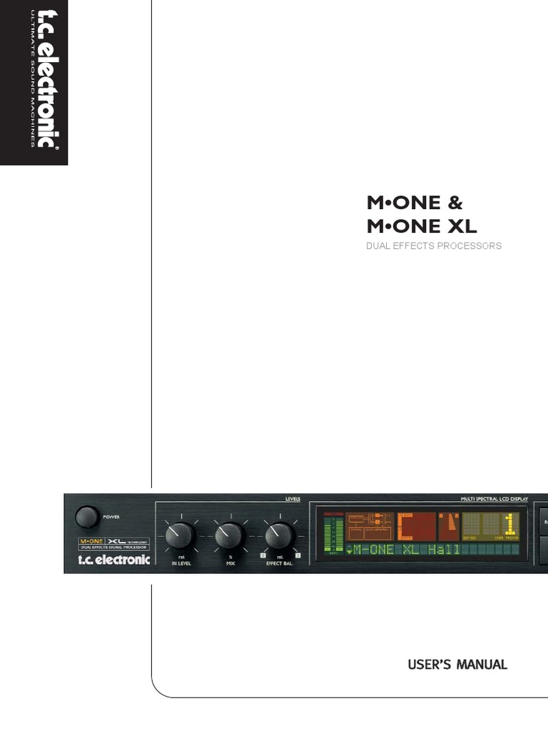 M•ONE & M•ONE XL User Manual | PDF | Ac Power Plugs And Sockets