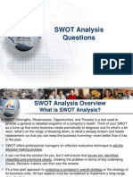 SWOT Analysis Questions