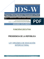 R. O. (2sp) Marzo 31 No. 417-2011nueva Ley de Educacion Registro Oficial