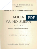 Teófilo Cid - Alicia Ya No Sueña